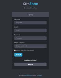 20 Html5 Signup Registration Forms Html Css Free Premium