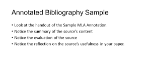 MLA Format Annotated Bibliography Sample   Album on Imgur Bunch Ideas of Apa Format For Annotated Bibliography  th Edition About  Example