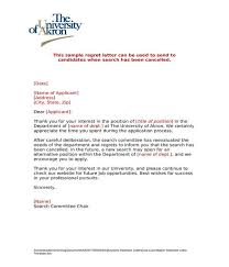 free 5 employment rejection letters in