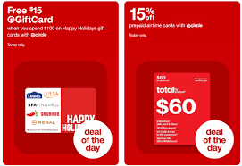 target gift card deals for choice