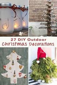 unique diy outdoor christmas ornaments