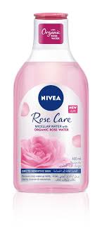 nivea rose micellar water with organic