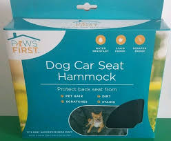 Paws First Dog Car Seat Hammock 55in
