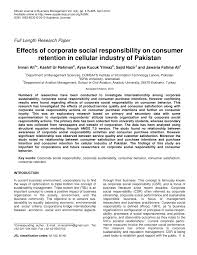 Corporate social responsibility and stakeholder approach  A    
