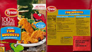 tyson recalls dino nuggets after person