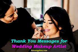 wishes for wedding makeup artist