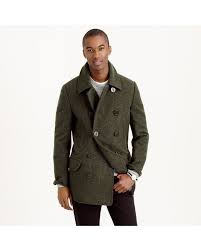 J Crew Dock Peacoat With Thinsulate In