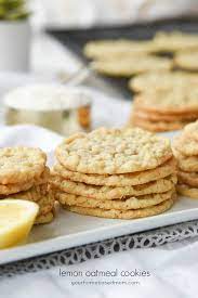 Best Lemon Oatmeal Cookies gambar png