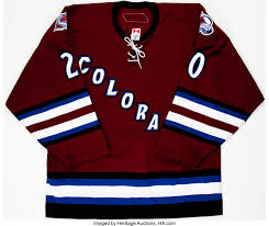 Explore quality sports images, pictures from top photographers around the world. 2006 07 Mark Rycroft Game Worn Colorado Avalanche Jersey Hockey Lot 82617 Heritage Auctions