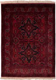 very fine turkmen afghan wool rug