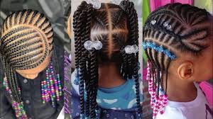 We assure you for cute and perfect haircut styles to adopt for your little. 50 Braids Hairstyles Baby Girls Cornrows Braids Hairstyles 2020 Kids Hairstyles Youtube