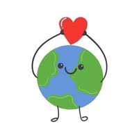 Earth Heart Vector Art, Icons, and Graphics for Free Download