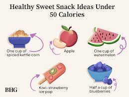 sweet snacks for 50 calories
