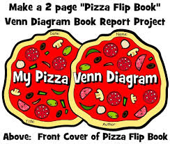 Pizza Venn Diagram Book Report Project Templates