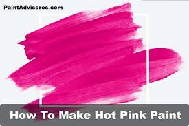 Hot Pink Paint Color Mixing Guide