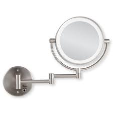 round bathroom vanity mirror