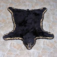black bear rug 11161 the
