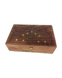 wooden cash jewellery box