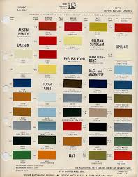 Fiat Color Chart Hexmesses Com