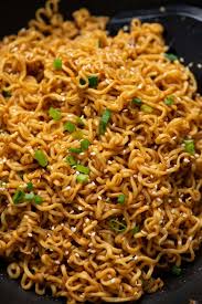 garlic sesame noodles the flavours of