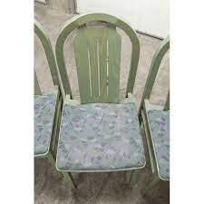 Vintage Baumann Argos Green Chairs 1990