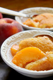 easy peach cobbler using fresh frozen