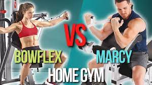 marcy home gym vs bowflex xceed home