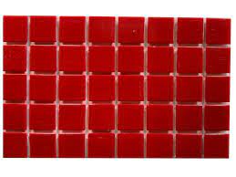 Wall Cladding Red Glass Mosaic Tile