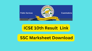 icse 10th result 2023 link out