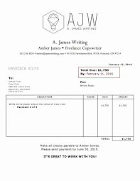 Freelance Writer Invoice Template Lovely 13 How To Write An