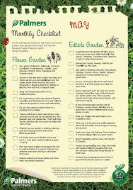 May Monthly Gardening Checklist