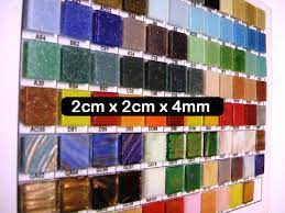 Mosaic Vitreous Glas Tiles 2cm X 2 Cm