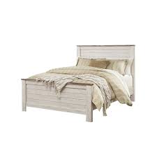 Bowery Hill Farmhouse Queen Panel Bed