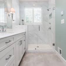 A manhattan bathroom designed by douglas c. 75 Beautiful Small Marble Tile Bathroom Pictures Ideas June 2021 Houzz