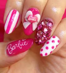 barbie nails nail art gallery