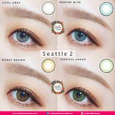 seattle 2 marine blue cosmetic contact lens