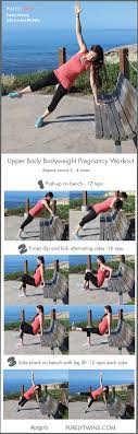 upper body pregnancy bodyweight workout