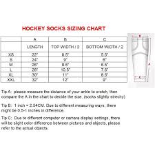 Us 14 88 Professional Ice Hockey Socks For Team Hockey Equipment Size Xs Xxl On Aliexpress