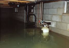 flooded basement clean up