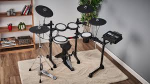 how to set up an electronic drum set