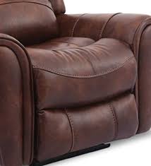 ma 1 seater manual recliner in brown