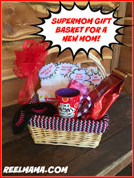 supermom gift basket for a new mom