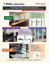 Protective Glass Shields Plexiglass