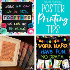 printing posters