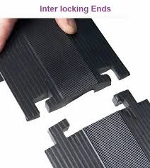 floor cable guard rubber mats also
