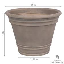 outdoor flower pot planter