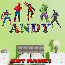 Personalised Name Avengers Superhero