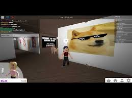 25 roblox meme codes and roblox meme ids. Doge Decal For Welcome To Bloxburg Youtube