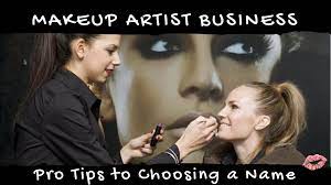 pro tips to naming your makeup business