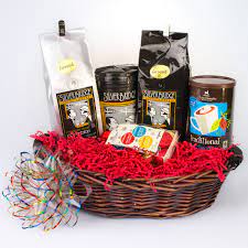 coffee gift basket for corporate or